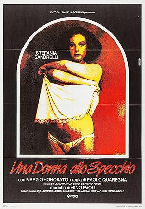 Una donna allo specchio